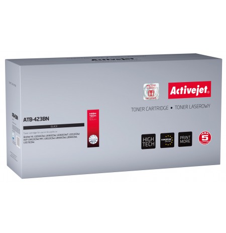 Toner Activejet ATB-423BN (replacement Brother TN-423BK, Supreme, 6500 pages, black)