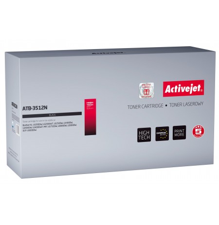 Toner Activejet ATB-3512N (replacement Brother TN-3512, Supreme, 12000 pages, black)