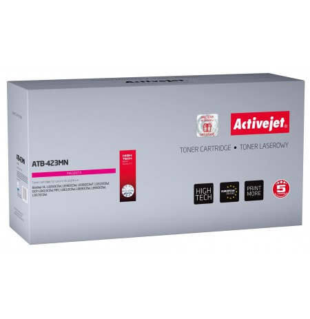 Toner Activejet ATB-423MN (replacement Brother TN-423M, Supreme, 4000 pages, Magenta)