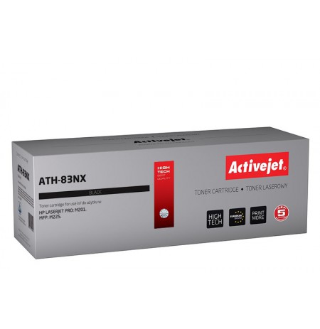 Toner Activejet ATH-83NX (replacement HP 83X CF283X, Supreme, 2200 pages, black)