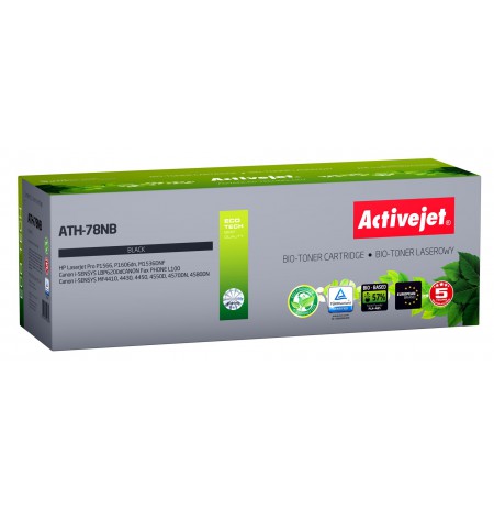 BIO Activejet ATH-78NB toner for HP, Canon printers, Replacement HP 78A CE278A, Canon CRG-728, Supreme, 2500 pages, black.