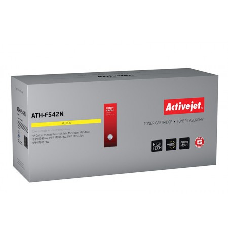 Toner Activejet ATH-F542N (replacement HP 203A CF543A, Supreme, 1300 pages, yellow)