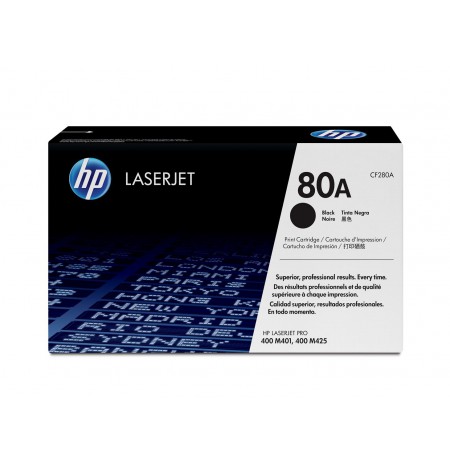 HP 80A Black Original LaserJet Toner Cartridge