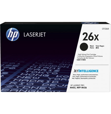 HP 26X High Yield Black Original LaserJet Toner Cartridge