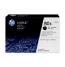 HP 80X 2-pack High Yield Black Original LaserJet Toner Cartridges