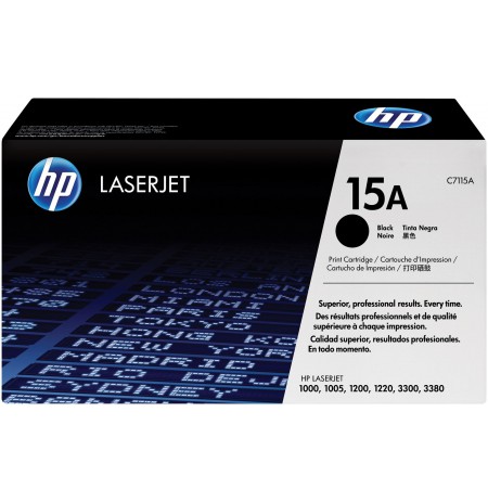 HP 15A Black Original LaserJet Toner Cartridge