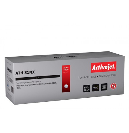 Toner Activejet ATH-81NX (replacement HP 81X CF281X, Supreme, 25000 pages, black)