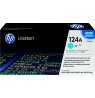 HP 124A Cyan Original LaserJet Toner Cartridge