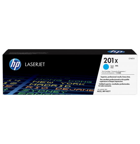 HP 201X High Yield Cyan Original LaserJet Toner Cartridge