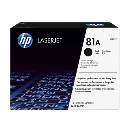 HP 81A Black Original LaserJet Toner Cartridge