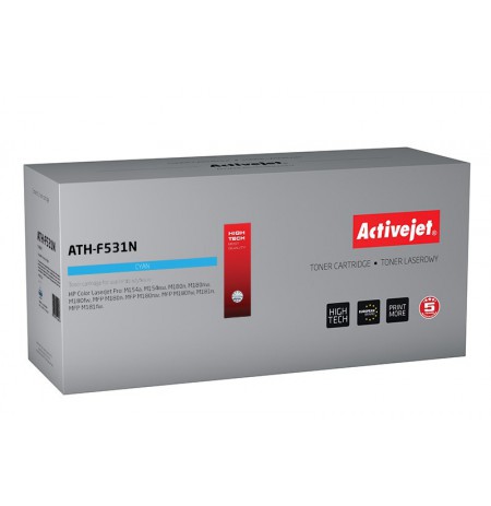 Toner Activejet ATH-F531N (replacement HP 205A CF531A, Supreme, 900 pages, blue)