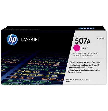 HP 507A Magenta Original LaserJet Toner Cartridge
