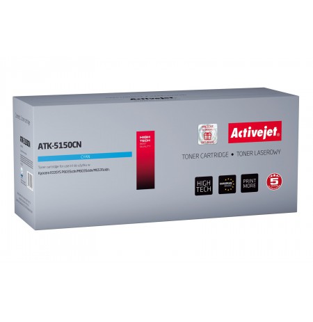 Toner Activejet ATK-5150CN (replacement Kyocera TK-5150C, Supreme, 10000 pages, blue)