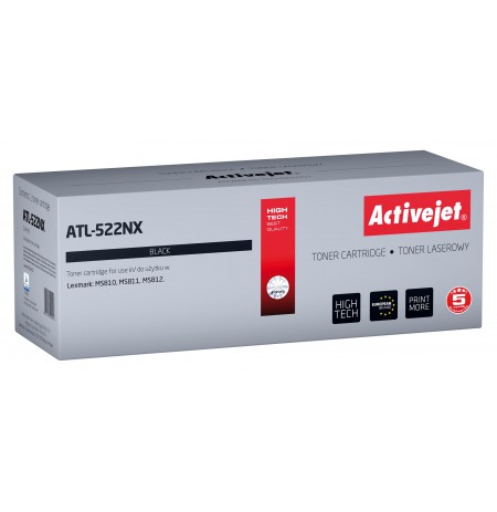 Toner Activejet ATL-522NX (replacement Lexmark 52D2H00, Supreme, 25000 pages, black)