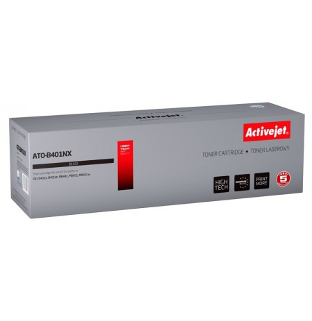 Toner Activejet ATO-B401NX (replacement OKI 44992402, Supreme, 2500 pages, black)