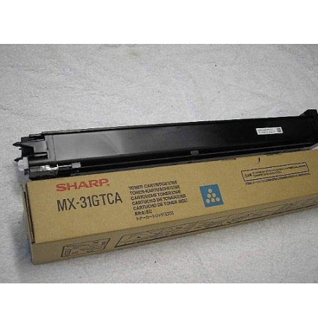 Sharp MX-31GTCA toner cartridge 1 pc(s) Original Cyan