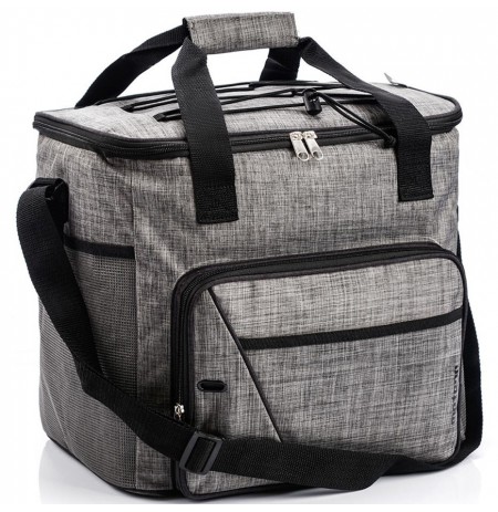 Meteor Frosty Cooler Bag Grey-Black 74597