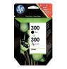 HP 300 2-pack Black/Tri-color Original Ink Cartridges