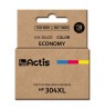 Ink cartridge ACTIS KH-304CR (replacement HP 304XL N9K07AE, Premium, 18 ml, MultiColor)