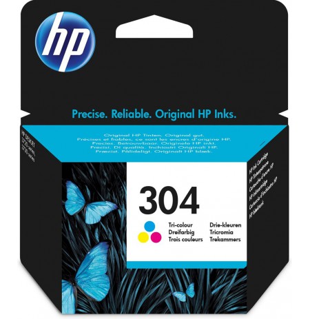 Ink cartridge HP N9K05AE (original HP304 HP 304, MultiColor)