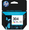 Ink cartridge HP N9K05AE (original HP304 HP 304, MultiColor)