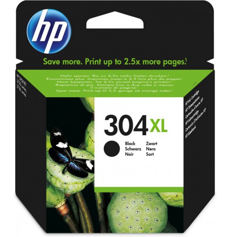 Ink cartridge HP N9K08AE (original HP304XL HP 304XL, black)