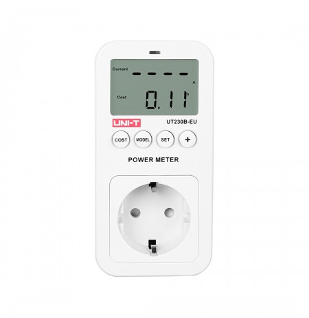 Power socket with energy consumption meter Uni-T UT230B-EU