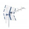 TV ANTENNA DVB-T/T2 VHF/UHF TT W19 Silver COMBO 5G Protected Telkom Telmor