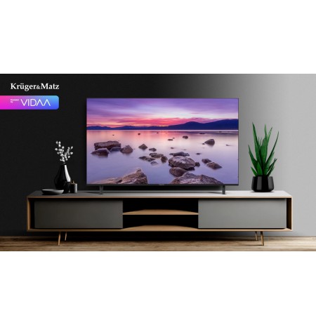 Television Kruger&Matz 55" UHD smart DVB-T2/S2 H.265 Hevc