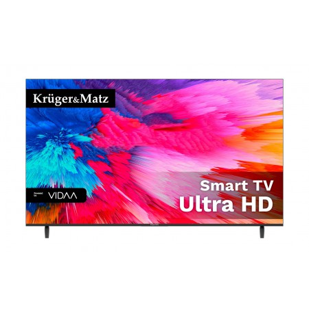 Television Kruger&Matz 65" UHD smart DVB-T2/S2 H.265 Hevc