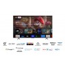 TCL C65 Serie C6 Smart TV QLED 4K 55" 55C655, audio Onkyo con subwoofer, Dolby Vision - Atmos, Google TV