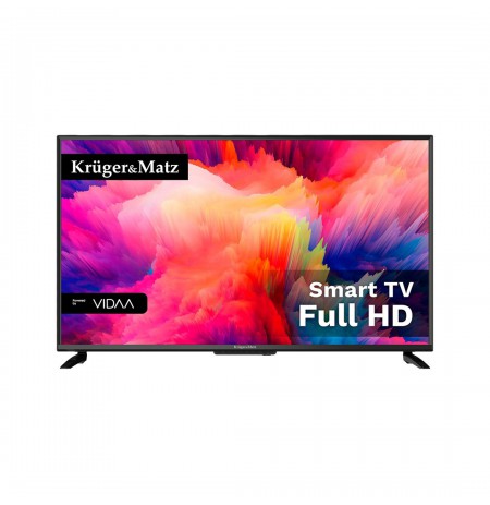 KRUGER AND MATZ FHD smart DVB-T2/S2 H.265 Hevc TV