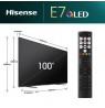 Hisense 100E7NQ PRO TV 2.54 m (100") 4K Ultra HD Smart TV Wi-Fi Black 500 cd/m2