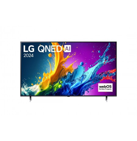 LG QNED 86QNED80T3A TV 2.18 m (86") 4K Ultra HD Smart TV Wi-Fi Black