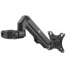 Monitor Mount for Tube / Pole 28-60mm Maclean, 17-27'', 7kg max, Gas Spring, MC-459