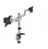 Desk holder for two LCD monitors Maclean MC-714 13-27 "8kg aluminum