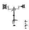 Desk holder for two LCD monitors Maclean MC-714 13-27 "8kg aluminum