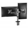 Built-in bracket for two Deluxe Ergo Office monitors, 17"-32", max. 9kg, ER-449