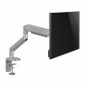 Ergo Office Aluminium Monitor Mount with Gas Spring, Double Arm, VESA 75x75/100x100, 17"-32" 10 kg Silver, ER-447