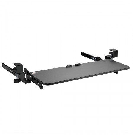 Maclean Under-Desk Keyboard Holder, Adjustable, 5kg max, 67x24cm, MC-462