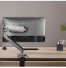 NanoRS Gaming Monitor Mount 17-32" with RGB LED Lighting Desk Mount Height Adjustable Swivel Tilt Max. 9kg VESA 75x75 / 100x100