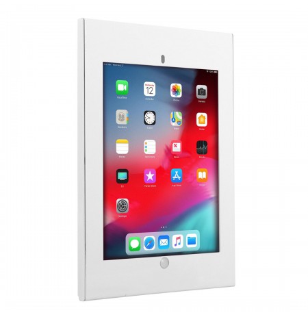 Maclean Tablet Holder, Wall Mount with Lock, 12.9", iPad Pro (Gen1/2), MC-907W
