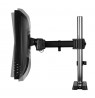 Arctic Monitor Mount Z1 (Gen 3) with USB 2.0 Hub - black matt