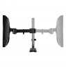 Arctic Monitor Mount Z1 (Gen 3) with USB 2.0 Hub - black matt