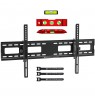 Maclean MC-422 TV Wall Mount Heavy Duty 43"-100" max VESA 800x400 120kg Tilting +/-15° Bracket Holder Hanger with Spirit Level 
