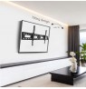 Maclean MC-422 TV Wall Mount Heavy Duty 43"-100" max VESA 800x400 120kg Tilting +/-15° Bracket Holder Hanger with Spirit Level 