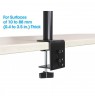 Desk Mount for 13-32 Inch Monitor and 17 Inch Laptop Adjustable