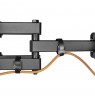 Maclean TV mount, max vesa 600x400, fits curved TVs, 37-80", 40kg, MC-710N