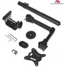 Mount desk for monitor Maclean MC-690 (Desktop, Rotary, Tilting, 13" - 27", max. 8kg)