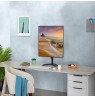 DOUBLE FREESTANDING LED/LCD DESK ARM 13-27 INCH PION